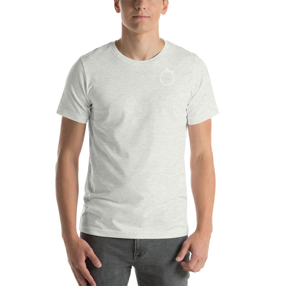Sworkit White on Ash Unisex T-Shirt